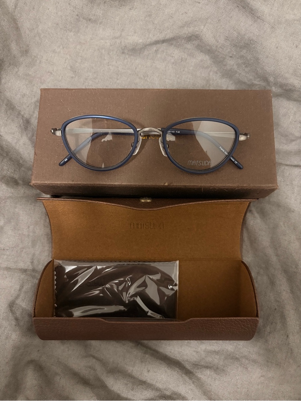 Matsuda Japan M3019 Round Optical antique silver glasses eyewear